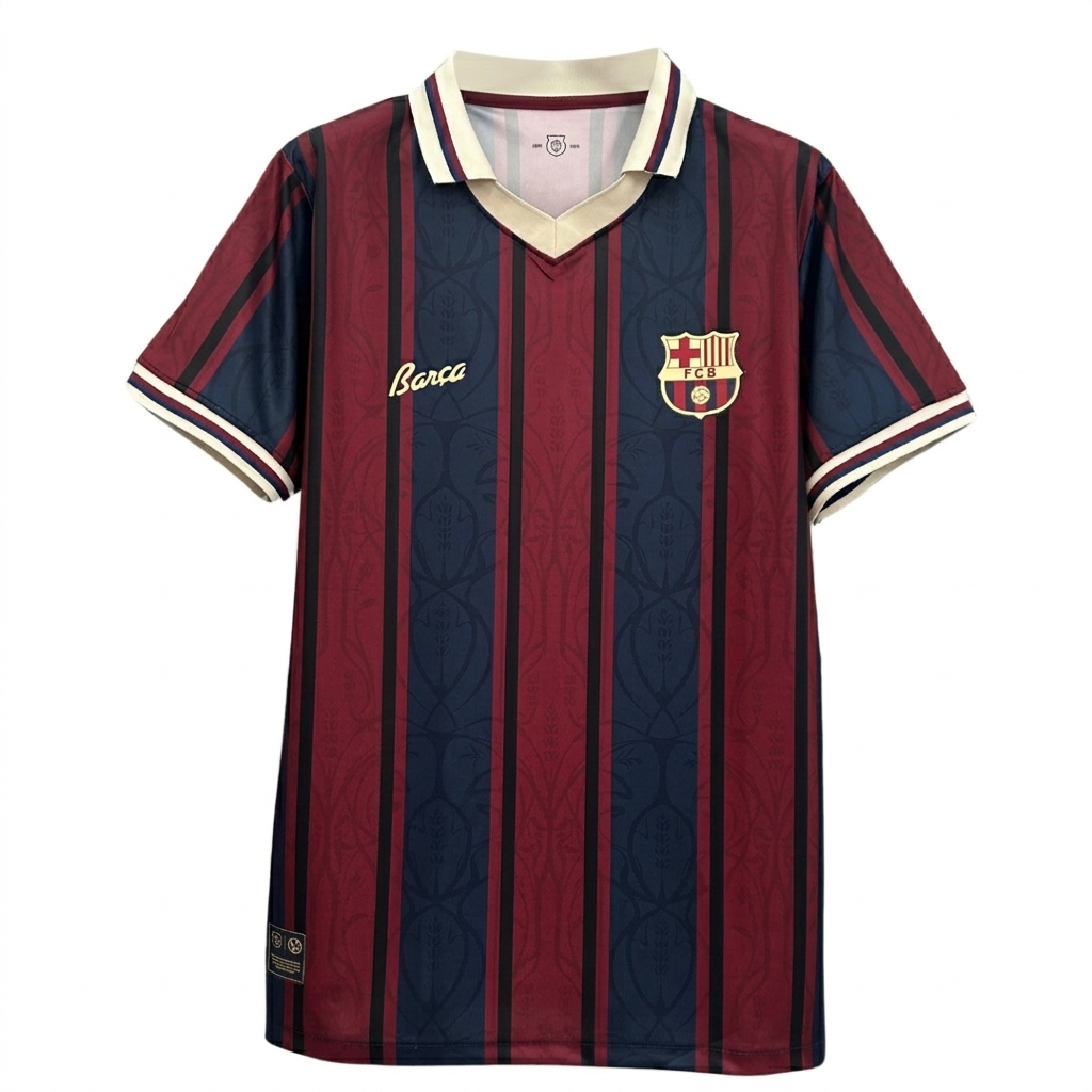 Camiseta versión fan CAMISETA BARCELONA CONMEMORACION 125 AÑOS - Distrito Sport 11